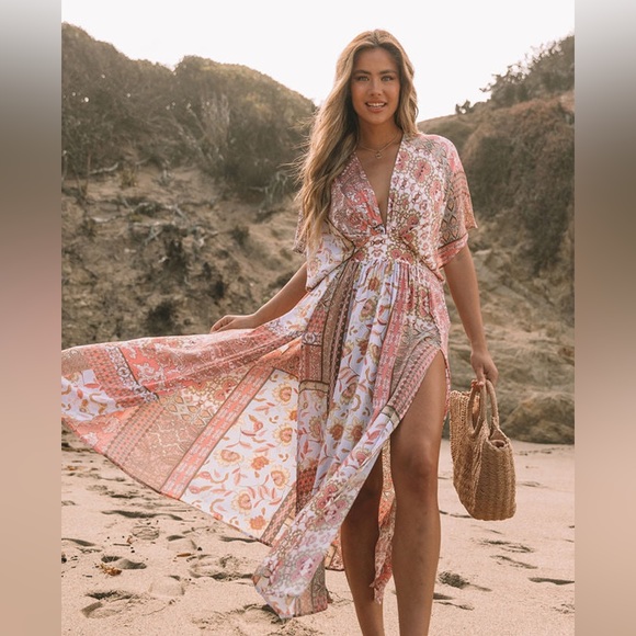 Boho Beach Dress - Picture 1 of 3
